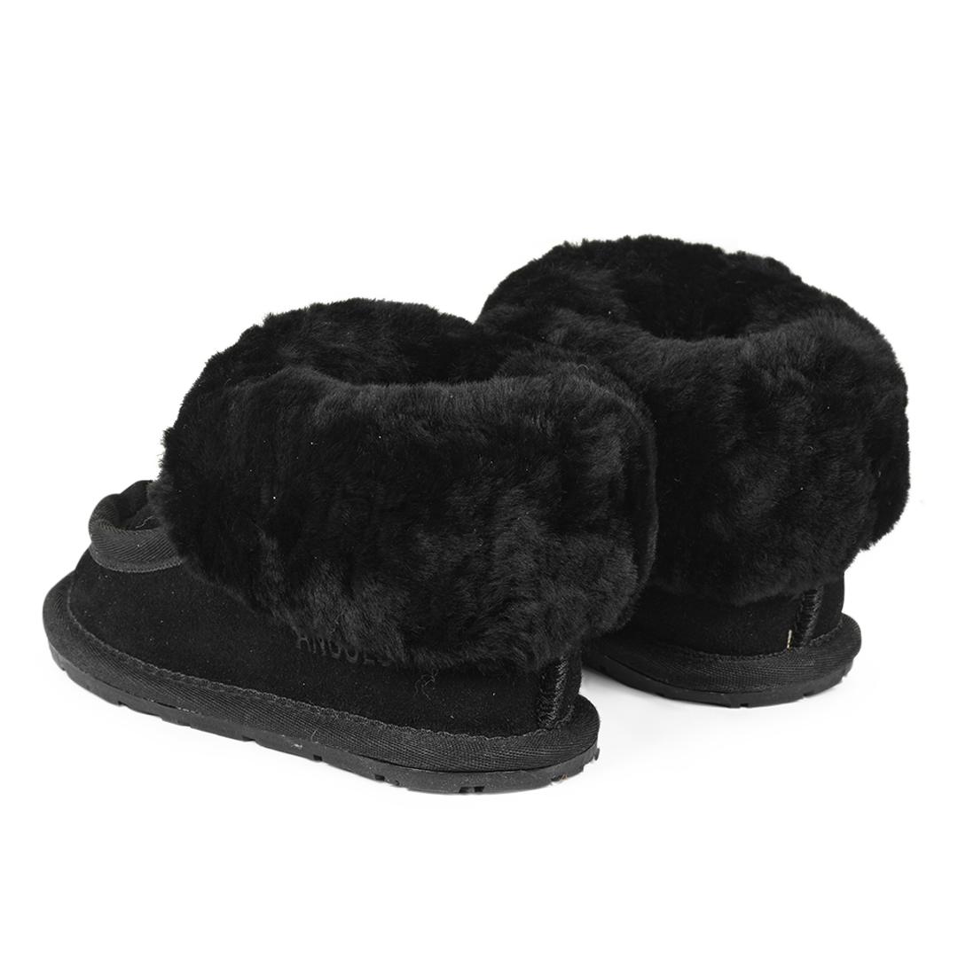 Slippers with lambswool