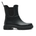 rain boot with chunky track sole