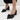 Bow pump in sparkling glitter