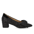 Bow Pump in Sparkling Glitter