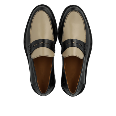 Classic Penny loafer with colourblock