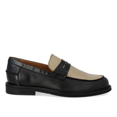 Classic Penny loafer with colourblock