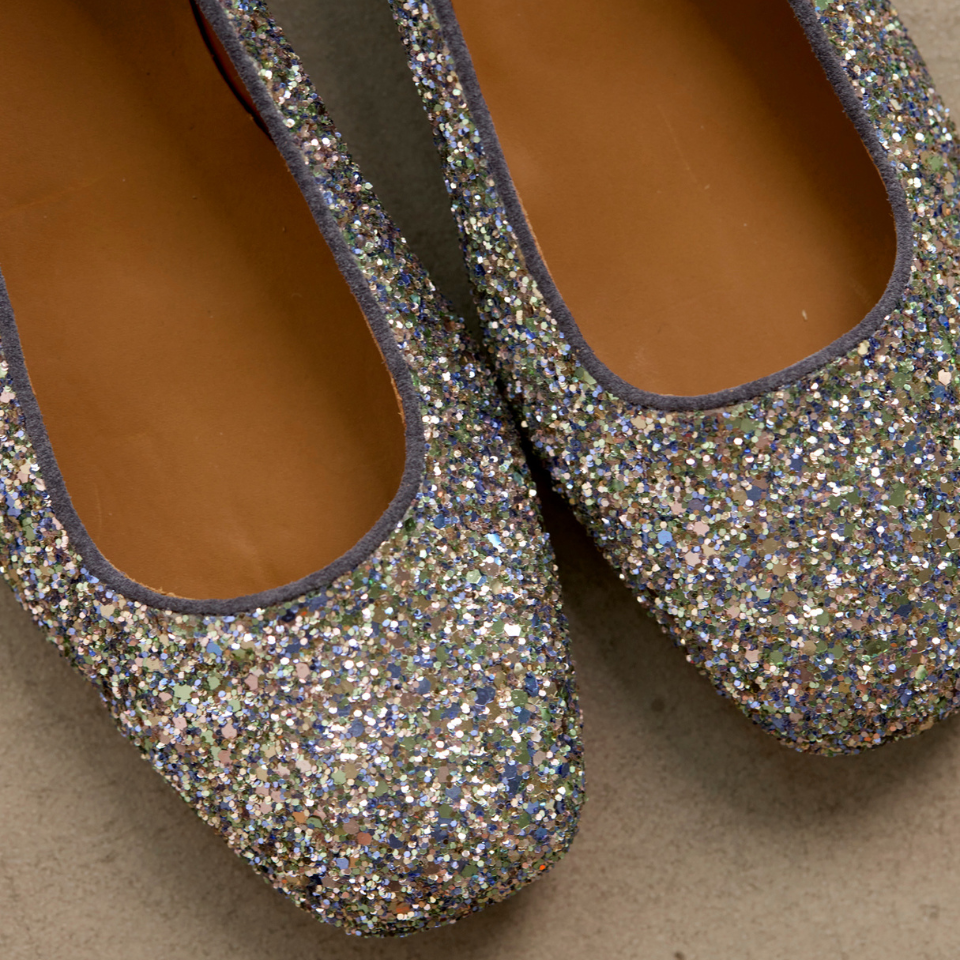 ballerina in sparkling glitter