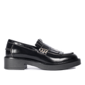 Chunky Penny loafer with fringes