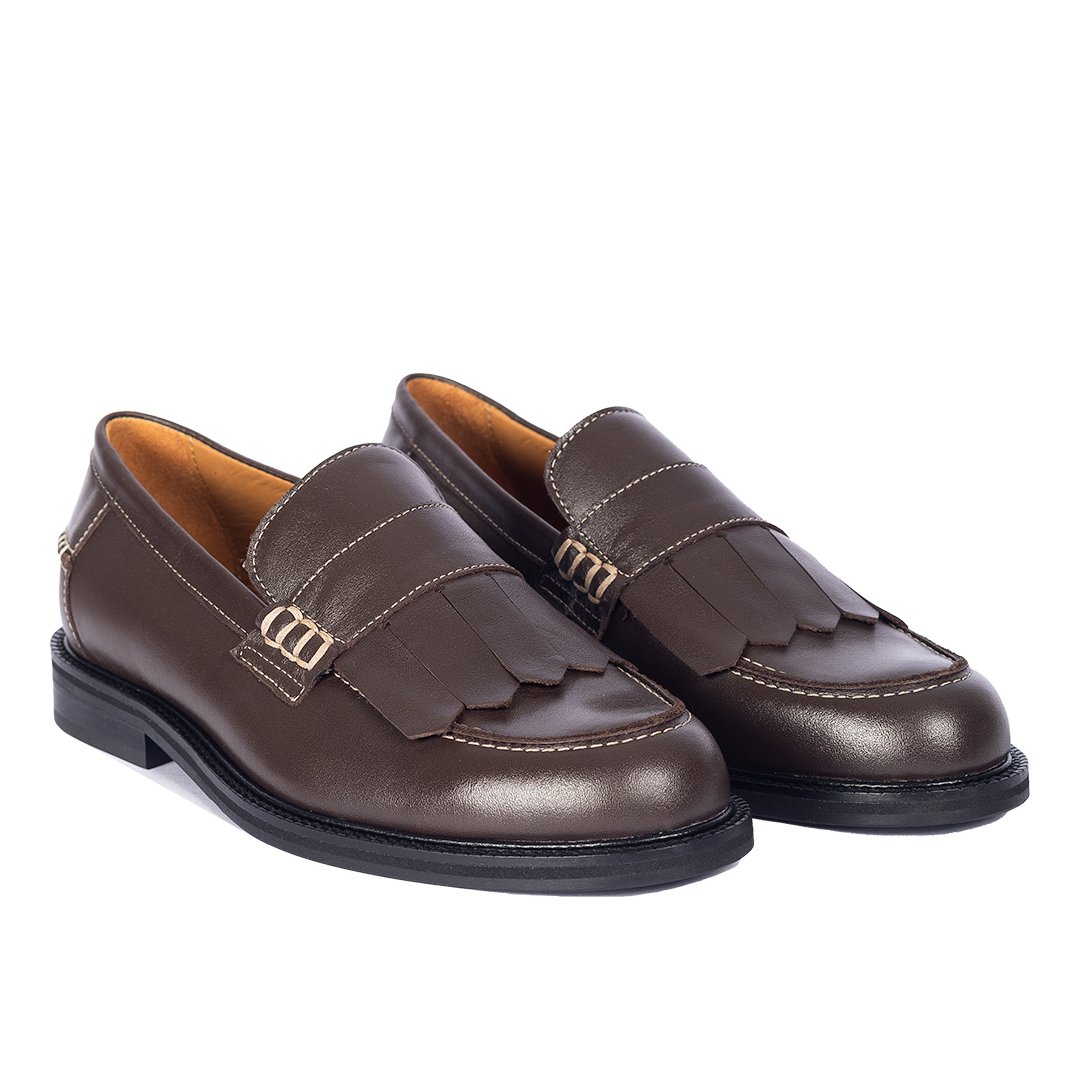 Classic Penny loafer with fringes