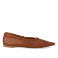 Hand-braided ballerina with pointed toe
