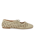 Soft hand-braided ballerina with bow detail