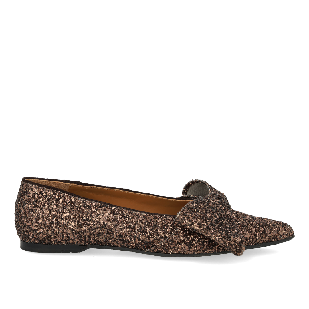Bow Ballerina in Sparkling Glitter