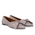 Bow ballerina in sparkling glitter