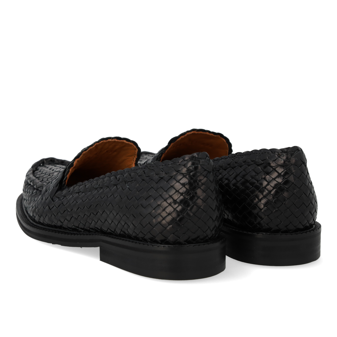 Handwoven penny loafer