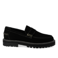 Penny loafer with contrast stitching