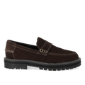 Penny loafer with contrast stitching