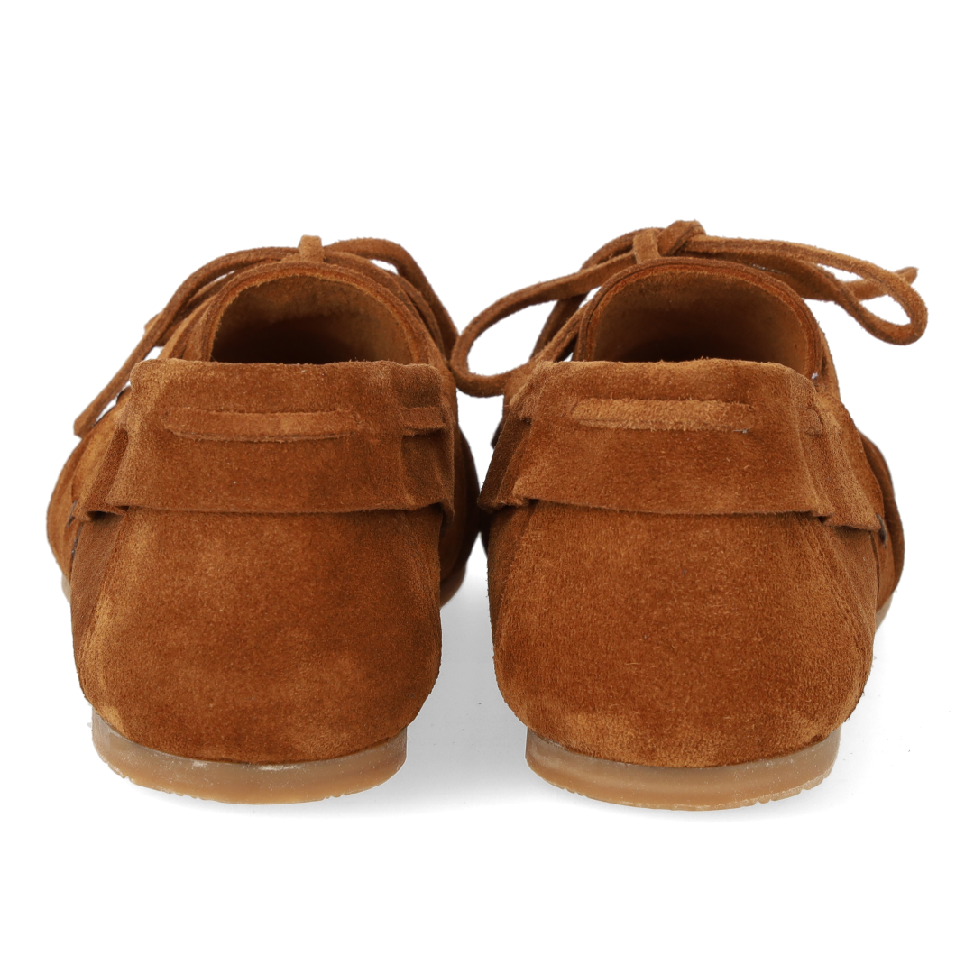 Ultra-soft lace-up moccasin