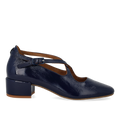 High-heeled Mary Jane with cross detail