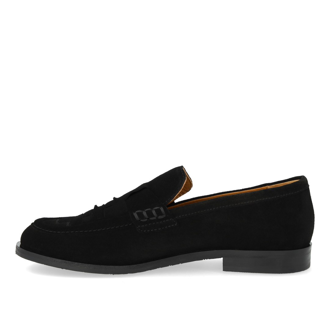 Loafer with braided detail