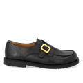 Shoes with buckle