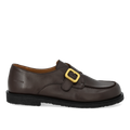 Shoes with buckle