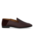 Loafer with suede detail