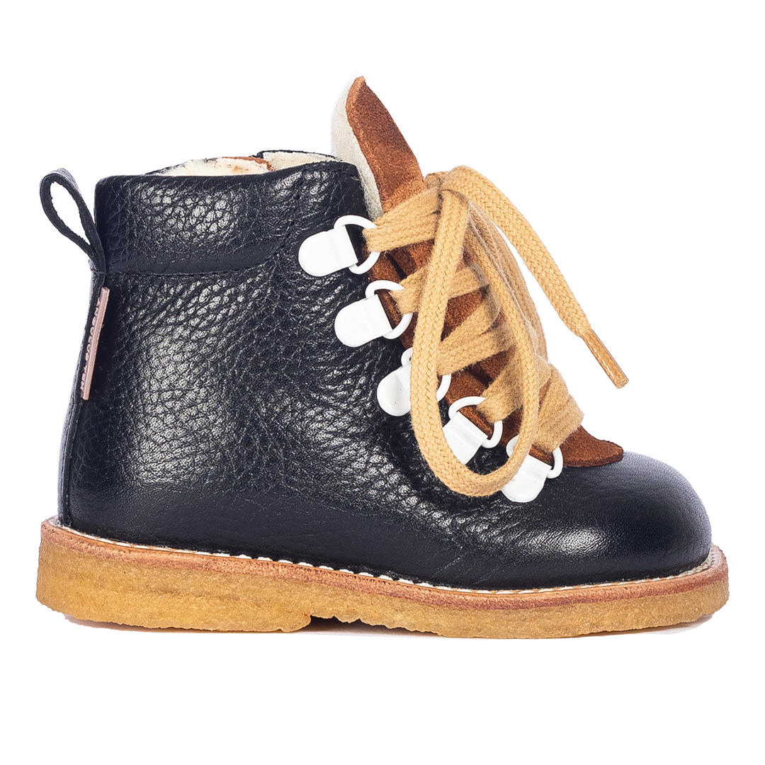 TEX-boot with laces and zipper