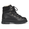 TEX lace-up boot with zipper
