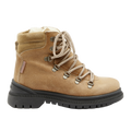 TEX-Lace-up boot with zipper and wool lining