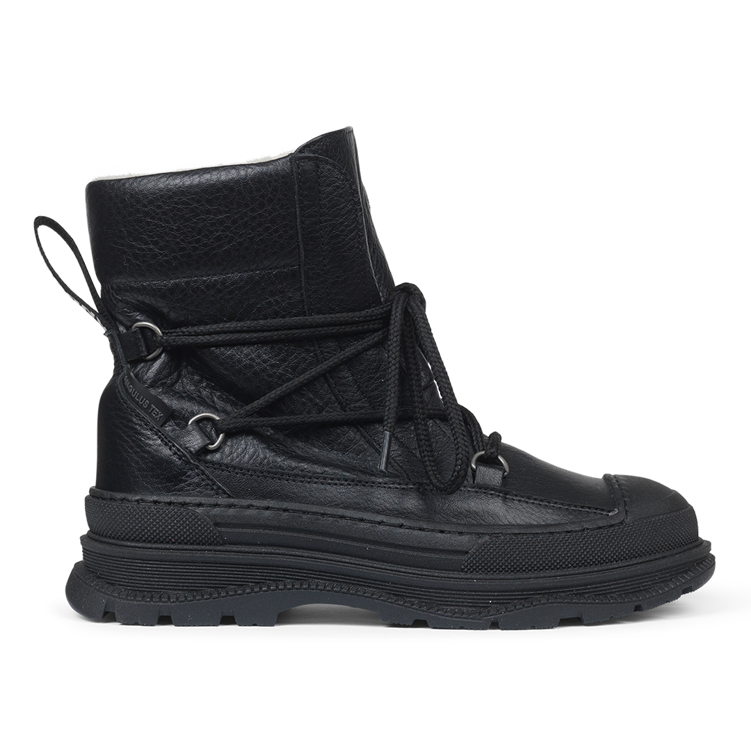 TEX-boot with laces and zipper