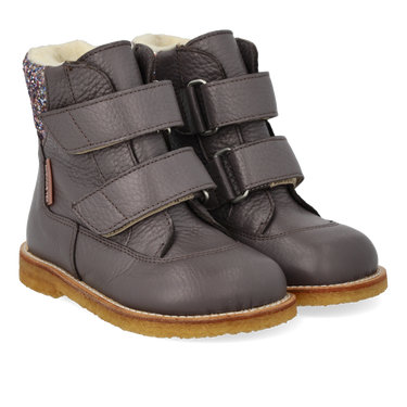 TEX-boot with glitter and velcro closure