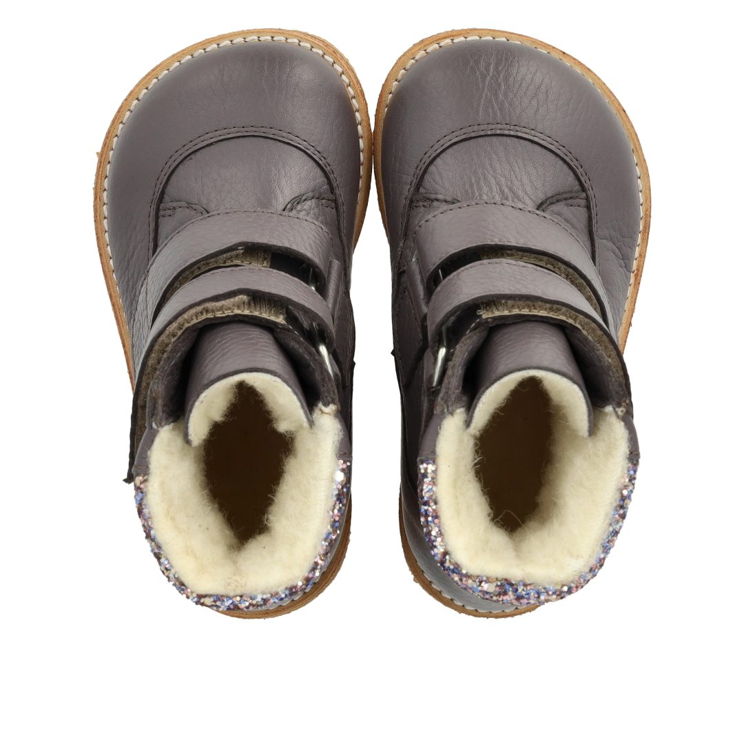 TEX-Boot with glitter and velcro