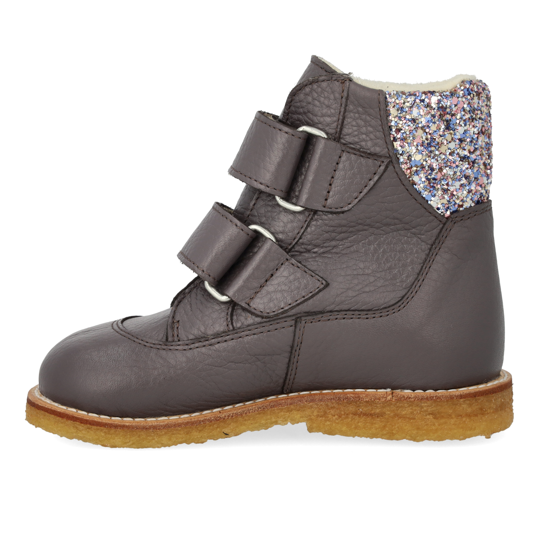 TEX-Boot with glitter and velcro