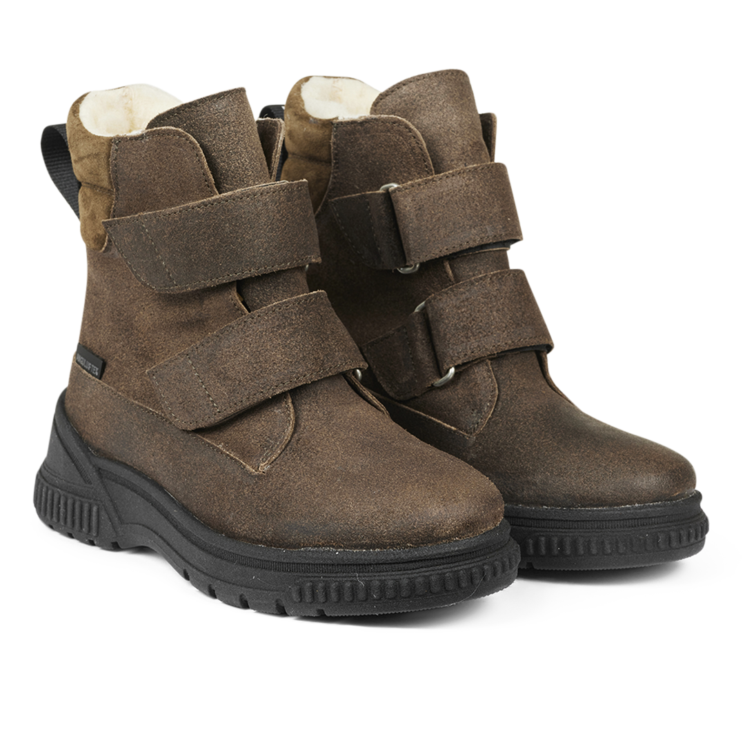 TEX-Boot with Velcro and wool lining