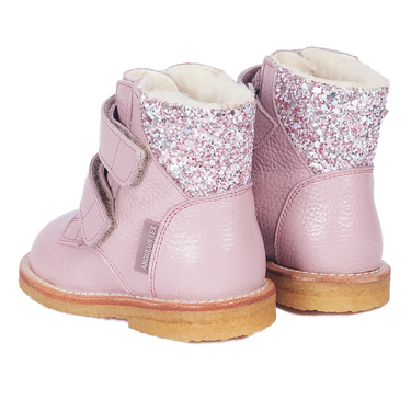 TEX-boot with glitter and velcro closure