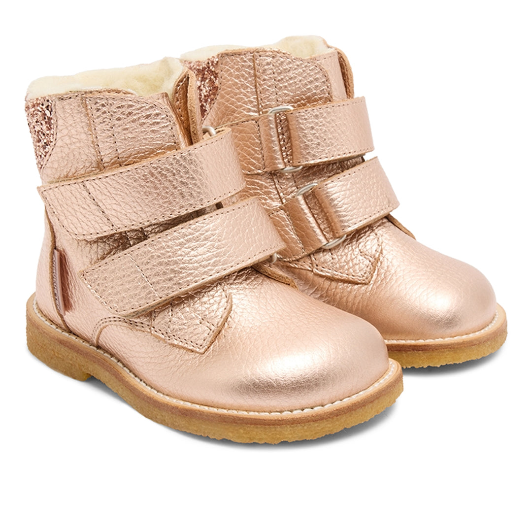 TEX-boot with glitter and Velcro closure