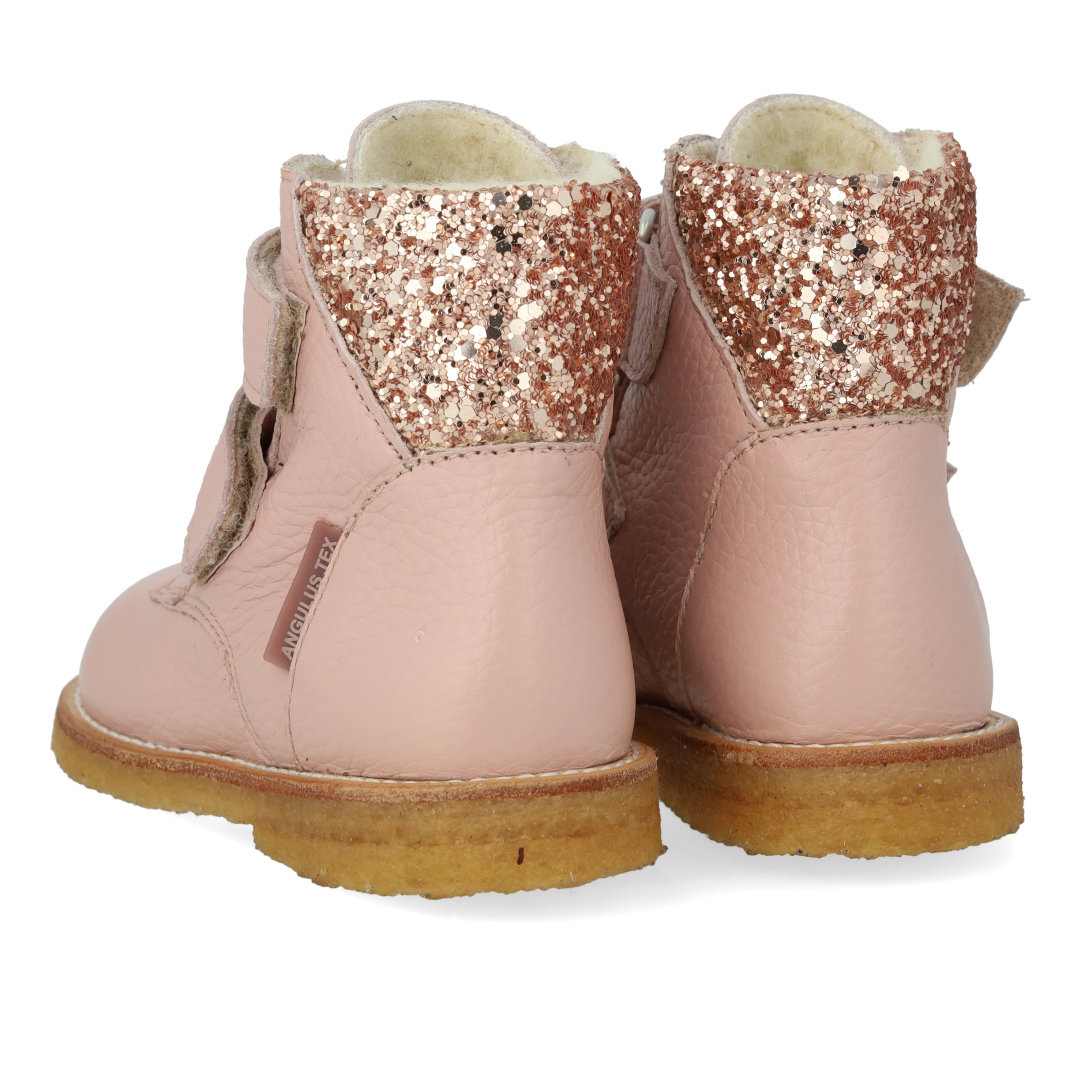 TEX boot with glitter and Velcro closure