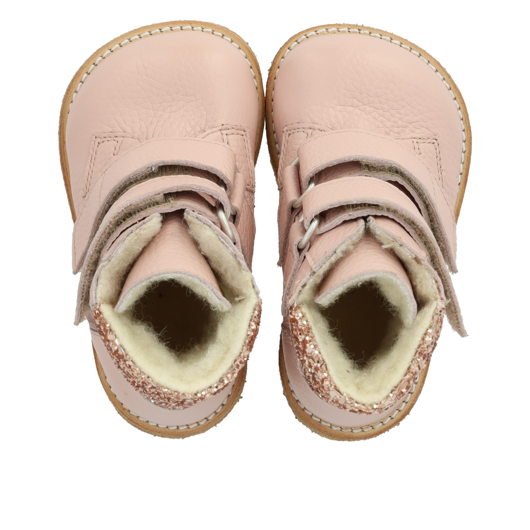 TEX boot with glitter and Velcro closure