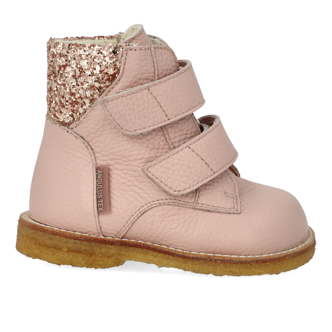 TEX boot with glitter and Velcro closure