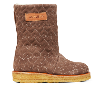 TEX-boot with heart quilt and zipper