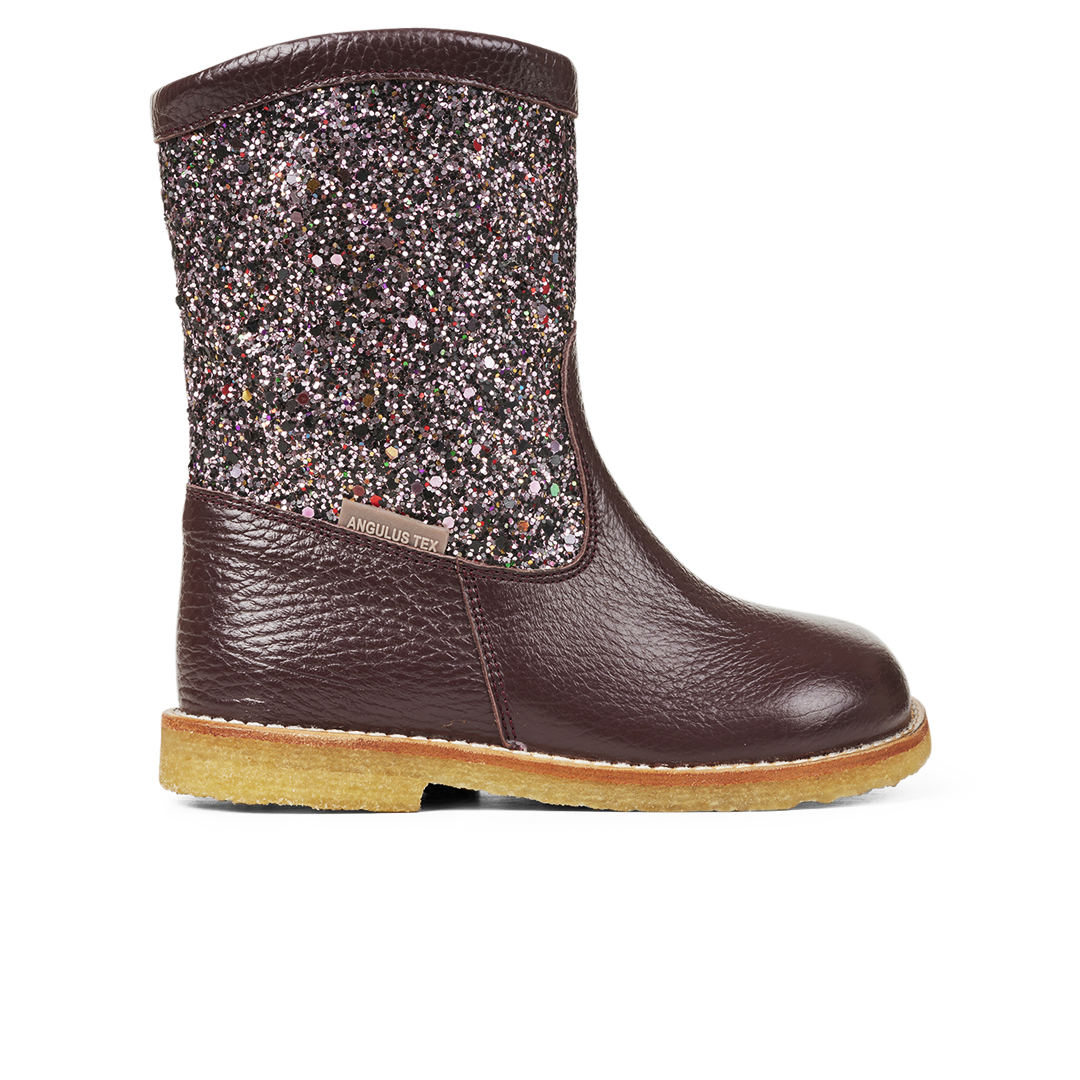 Angulus TEX Boot with Glitter and Zipper