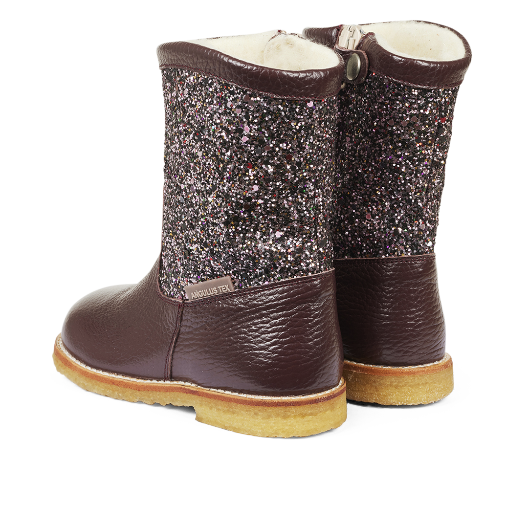 Angulus TEX Boot with Glitter and Zipper