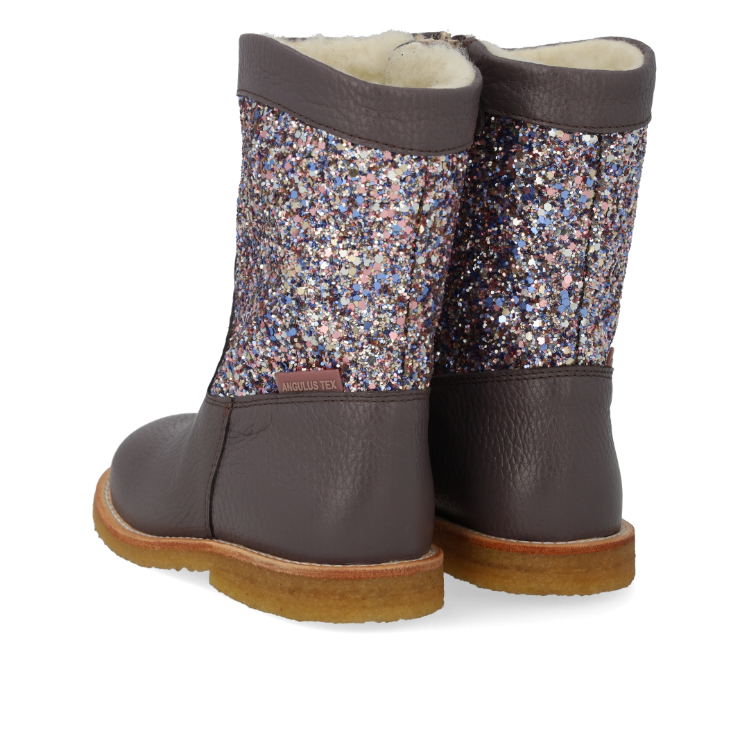 TEX vinterstøvle med glitter