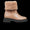 TEX Boot with fur hem and zipper