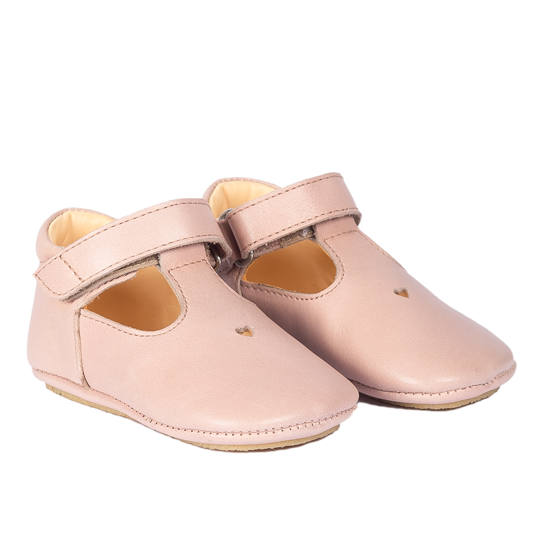 Prewalker with heart and Velcro closure