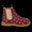 Chelsea boot with print