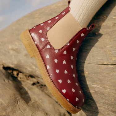 Chelsea boot with print