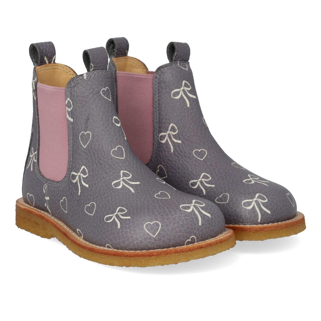 Printed Chelsea boot