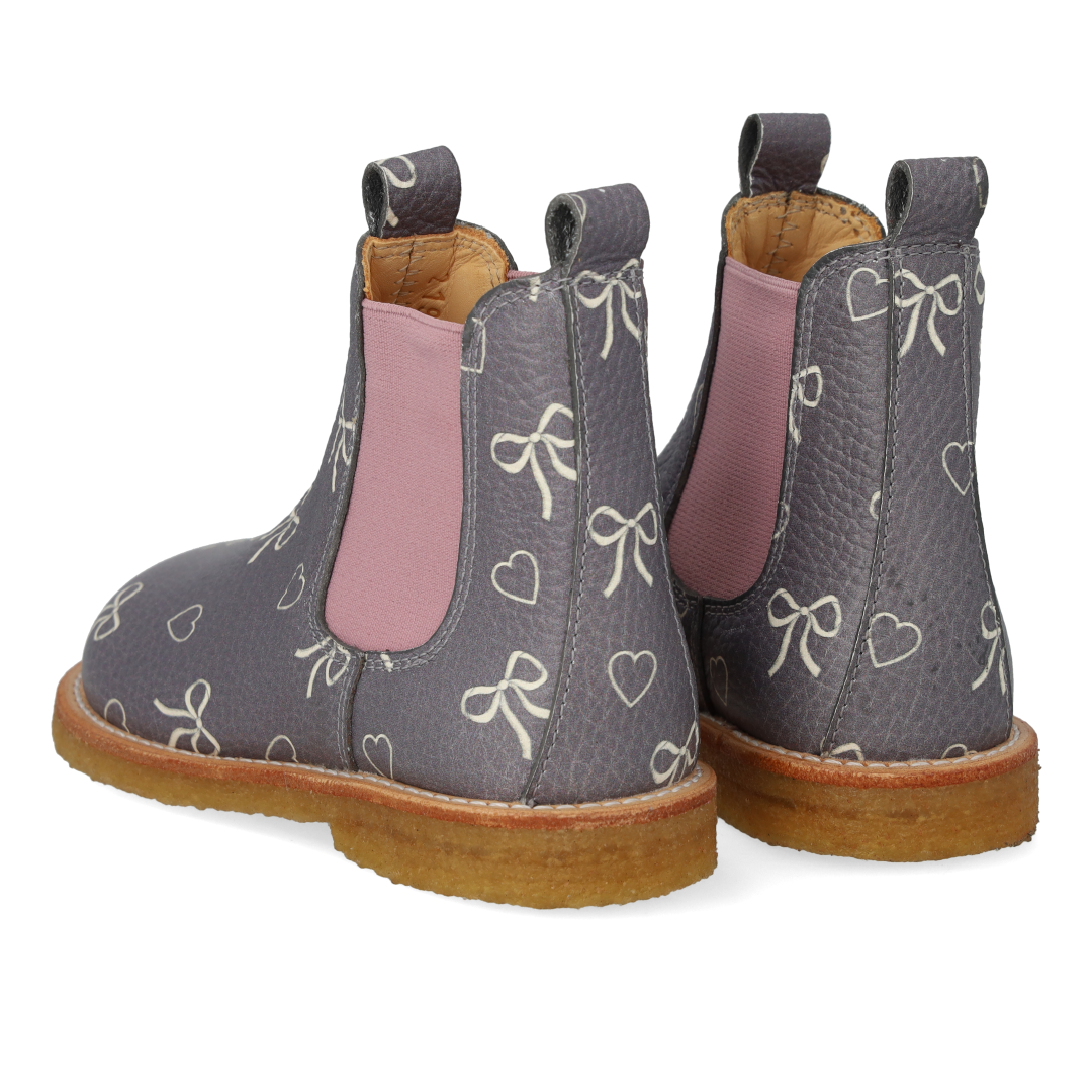 Printed Chelsea boot