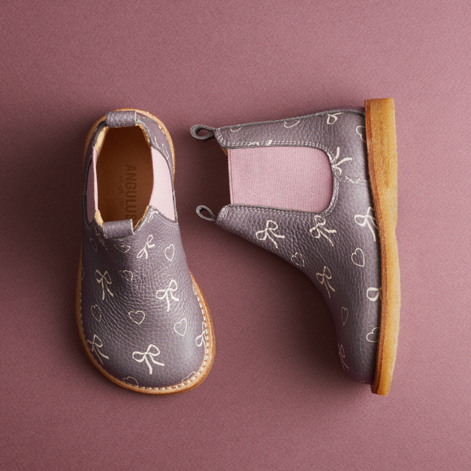 Printed Chelsea boot