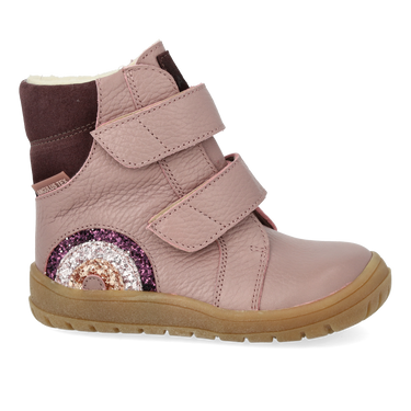 TEX-boot with sparkling glitter rainbow