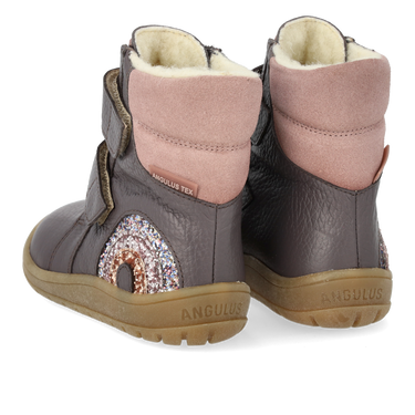 TEX-boot with sparkling glitter rainbow