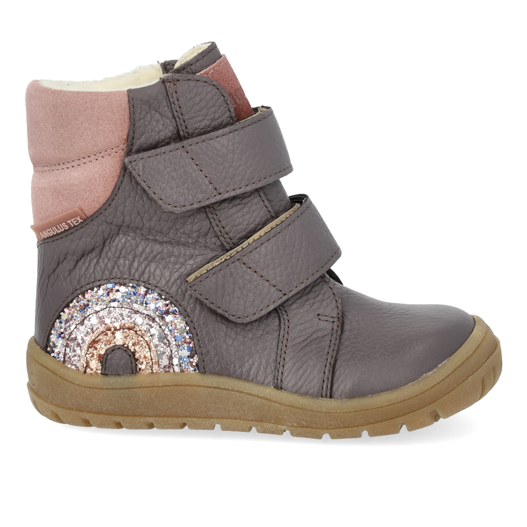 TEXboot with sparkling rainbow glitter