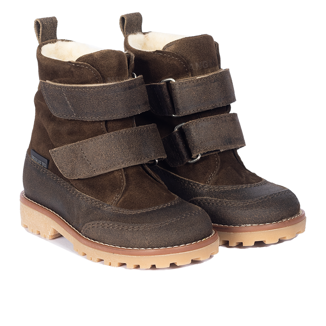 TEX-boot with wool lining and durable detail